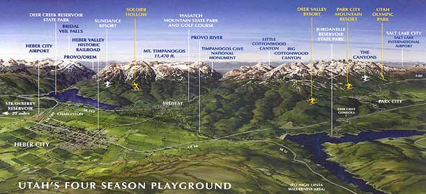 Heber Valley Map 